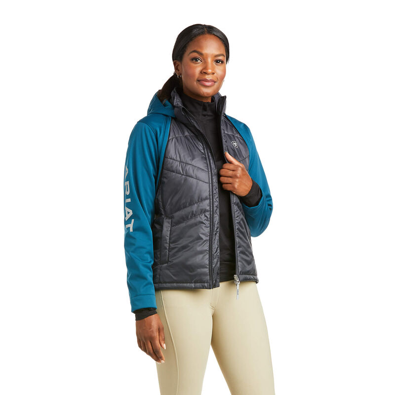 Ariat Jacke Damen - Respond DunkelGrau/Blau ( HLFGR-9305 )